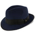 Walrus Hats Fedora Layover - Walrus Hats Center Dent Wool Felt Fedora Hat